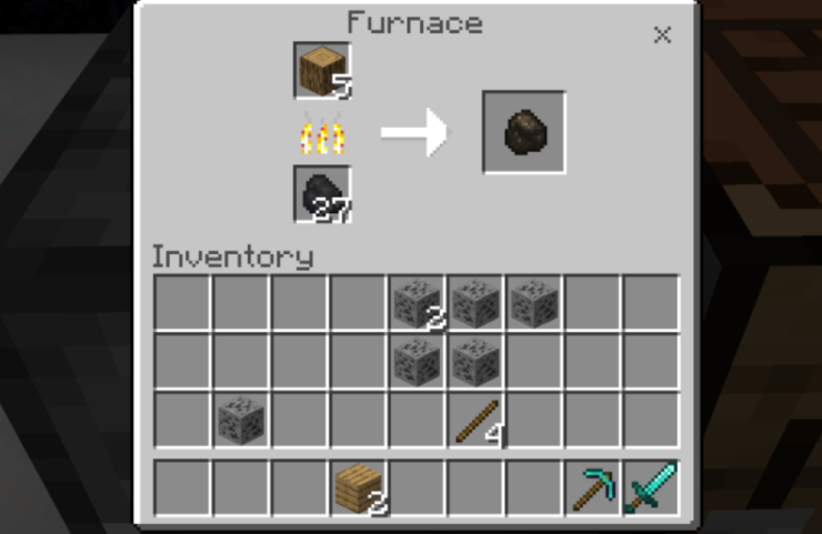 How To Make Charcoal Minecraft