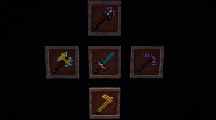 Enchanted Weapons Minecraft