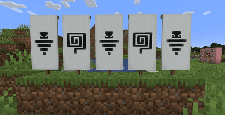 Guster Banner Pattern Minecraft