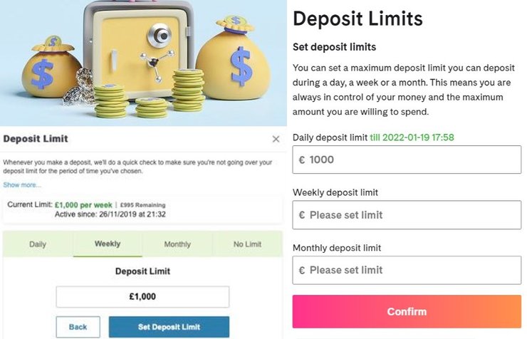 Setting Deposit Limit