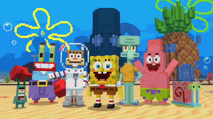 Minecraft X Spongebob Dlc 2