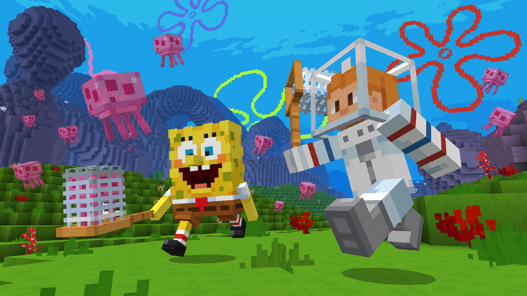 Minecraft X Spongebob Dlc 3