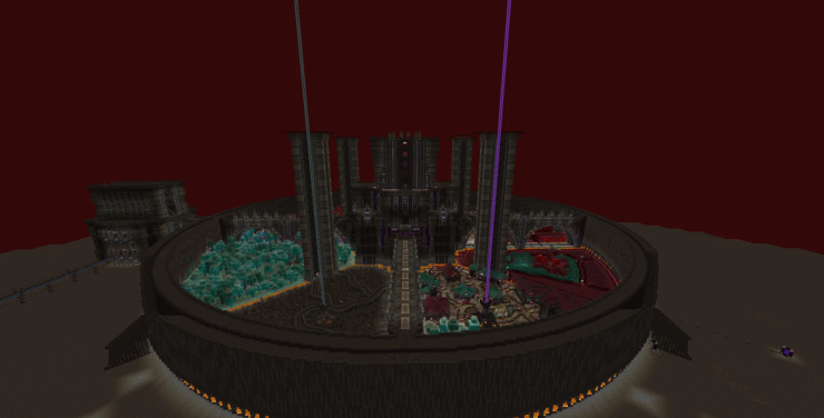 Incredible Nether Hub Minecraft 3