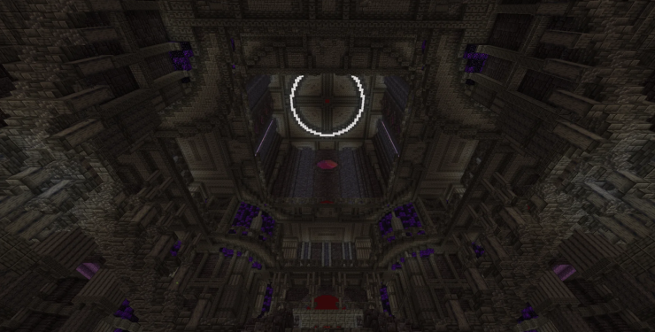 Incredible Nether Hub Minecraft 5