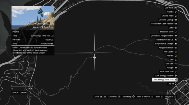 Mount Chiliad East Gta Online