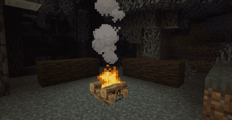 Abandoned Campfire Minecraft