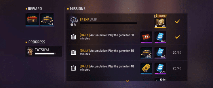 Free Fire Diwali 2024 Box Drop Event Missions