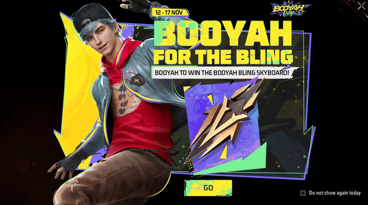 Free Fire Booyah Event