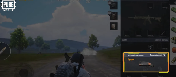 M79 Smoke Grenade Launcher In Pubg Mobile 3