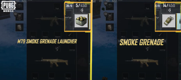 M79 Smoke Grenade Launcher In Pubg Mobile 4