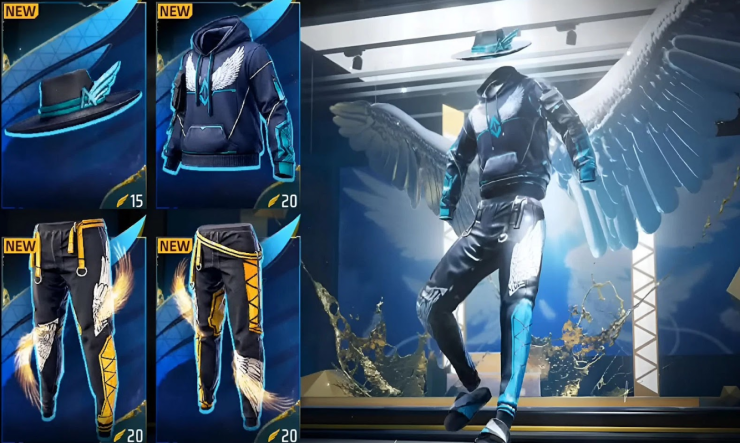 Free Fire Angelic Glory